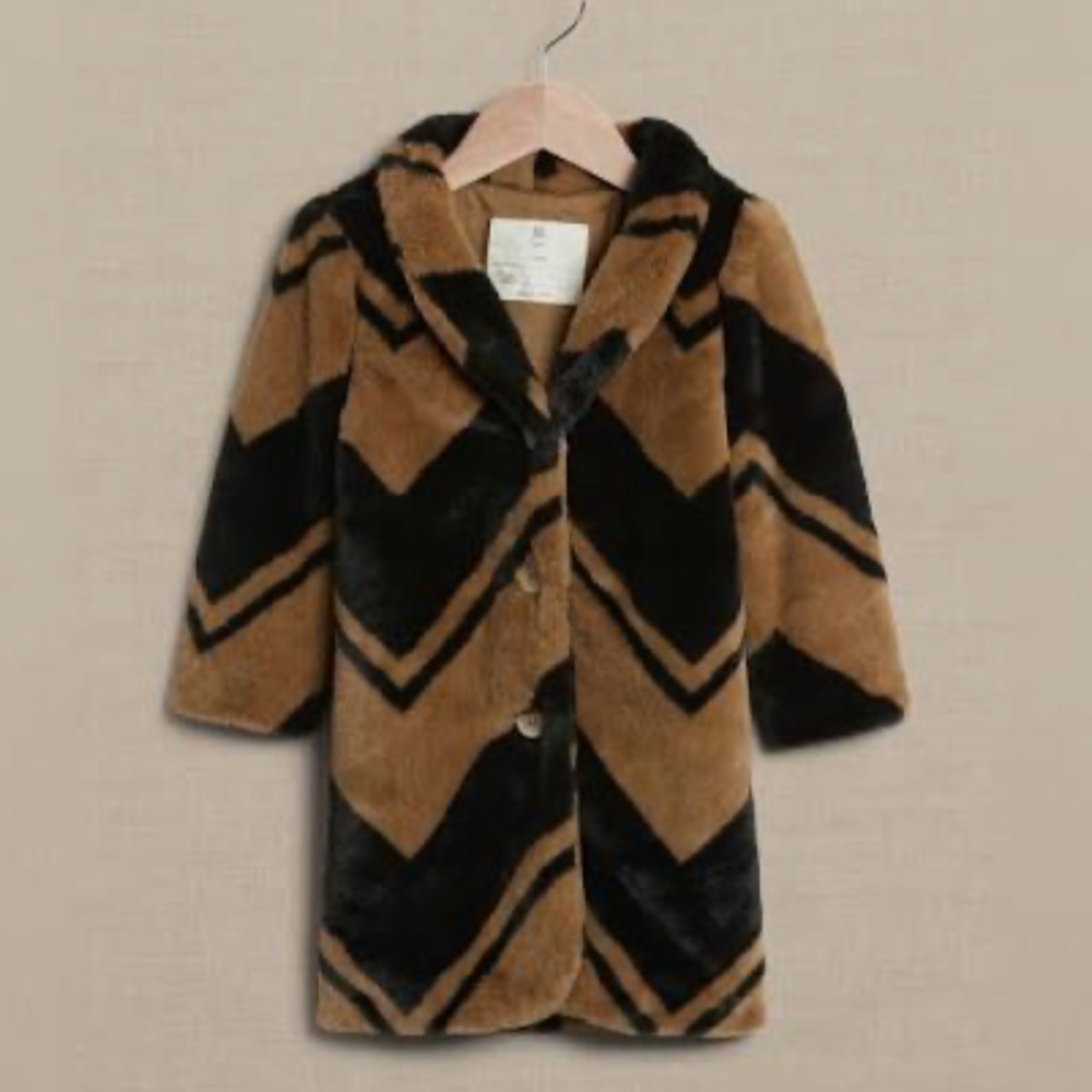 TODDLER FAUX FUR COAT